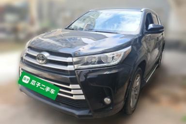 Used Toyota Highlander 2018 2.0T Four-Wheel Drive Luxury Version 7 Seats China VI Standard