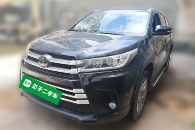 Used Toyota Highlander 2018 2.0T Four-Wheel Drive Luxury Version 7 Seats China VI Standard