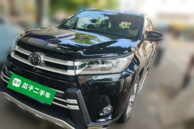Used Toyota Highlander 2018 2.0T Four-Wheel Drive Luxury Version 7 Seats China VI Standard