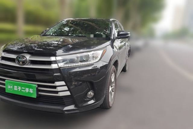 Used Toyota Highlander 2018 2.0T Four-Wheel Drive Luxury Edition 7 Seats China V Emission Standard