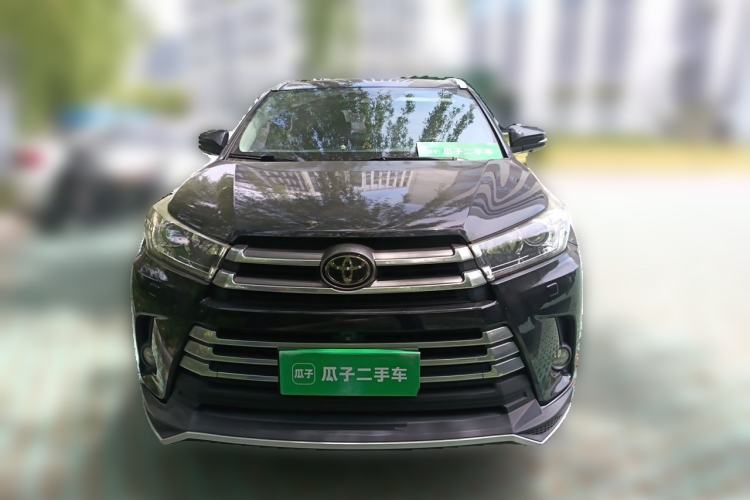 Used Toyota Highlander 2018 2.0T Four-Wheel Drive Ultimate Edition 7-Seater Emission Standard China V Front