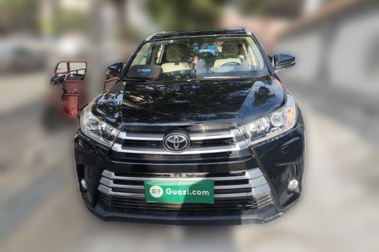 Used Toyota Highlander 2018 2.0T Four-Wheel Drive Supreme Edition 7-Seater China VI Front