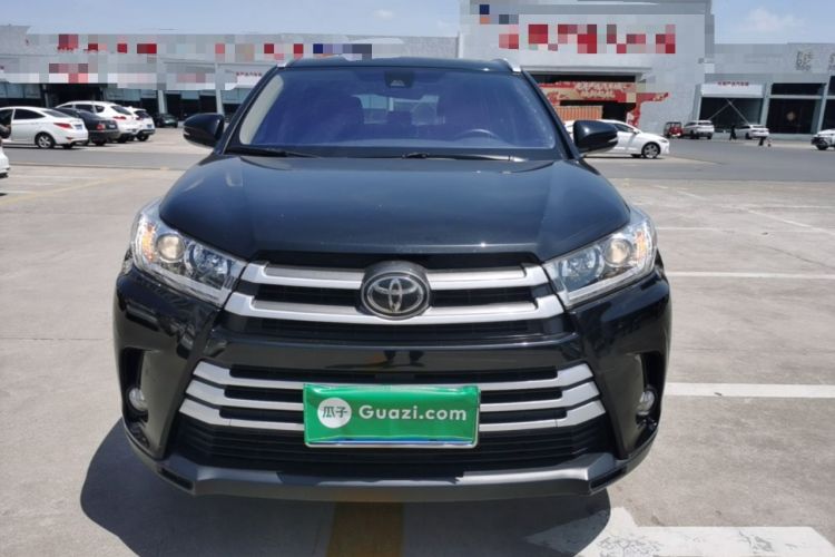 Used Toyota Highlander 2018 2.0T Four-Wheel Drive Luxury Edition 7 Seats China V Emission Standard Front