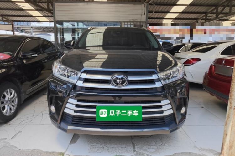 Used Toyota Highlander 2018 2.0T Four-Wheel Drive Luxury Edition 7 Seats China V Emission Standard Front
