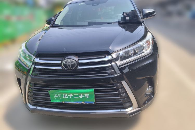 Used Toyota Highlander 2018 2.0T Four-Wheel Drive Prestige Version 7 Seats China V Emission Standard Front