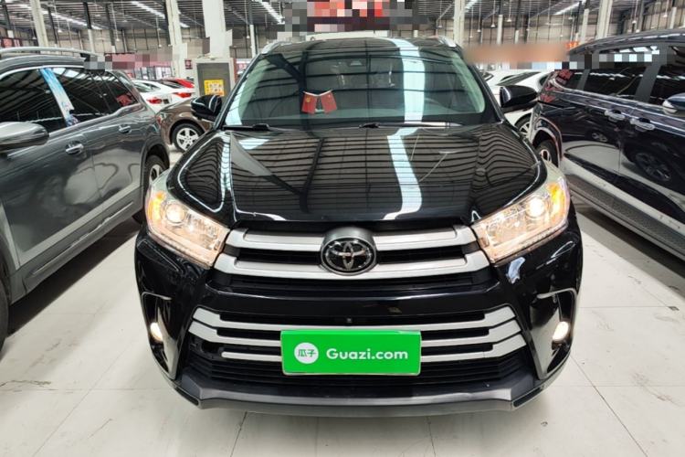 Used Toyota Highlander 2018 2.0T Four-Wheel Drive Luxury Edition 7 Seats China V Emission Standard Front