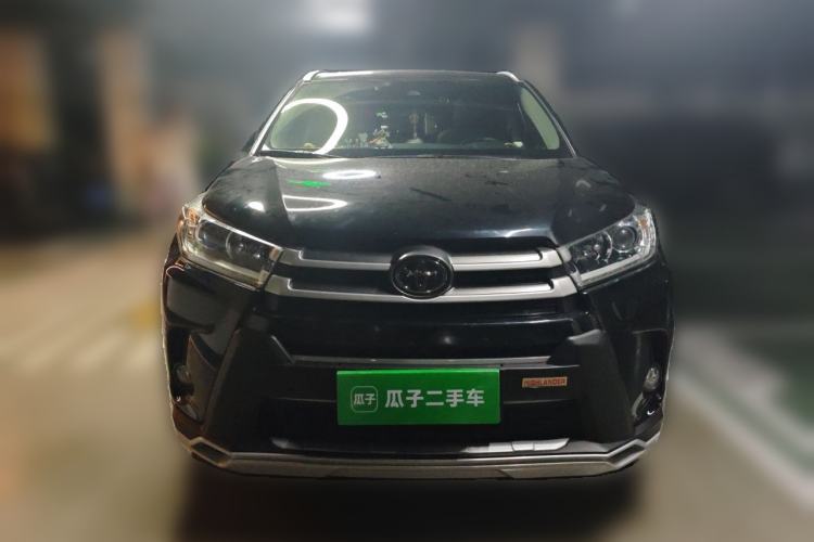 Used Toyota Highlander 2018 2.0T Four-Wheel Drive Luxury Edition 7 Seats China V Emission Standard Front