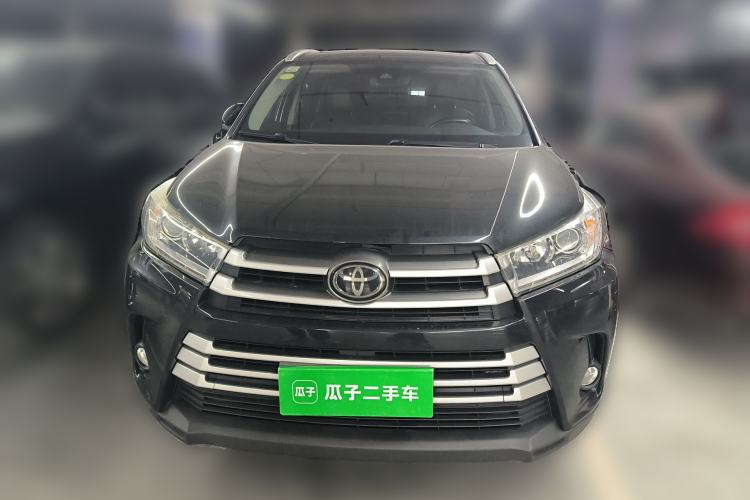 Used Toyota Highlander 2018 2.0T Four-Wheel Drive Luxury Edition 7 Seats China V Emission Standard Front