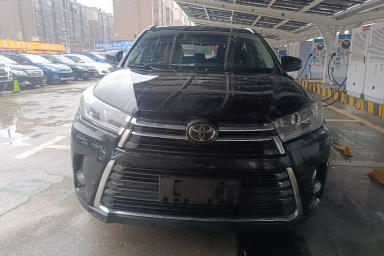 Used Toyota Highlander 2018 2.0T Four-Wheel Drive Prestige Version 7 Seats China V Emission Standard Front