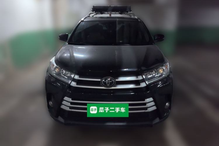 Used Toyota Highlander 2018 2.0T Four-Wheel Drive Luxury Edition 7 Seats China V Emission Standard Front