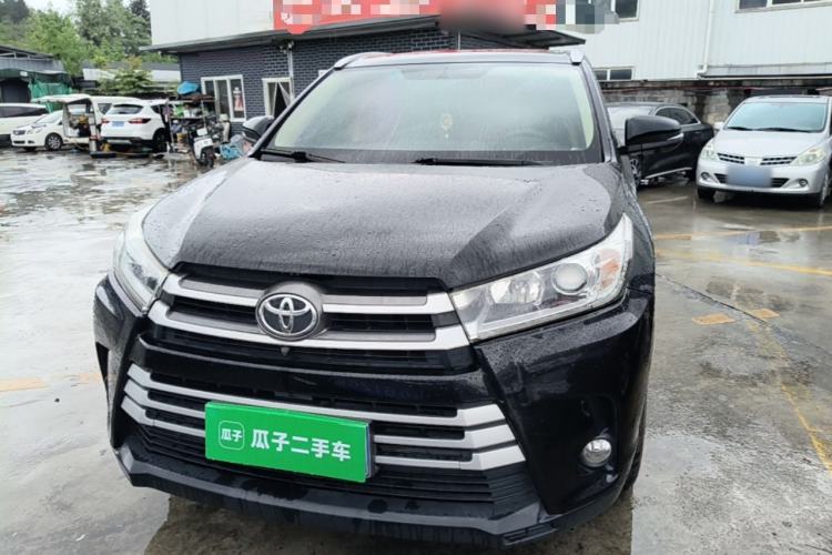 Used Toyota Highlander 2018 2.0T Four-Wheel Drive Elite Edition 7 Seats China VI Standard Front