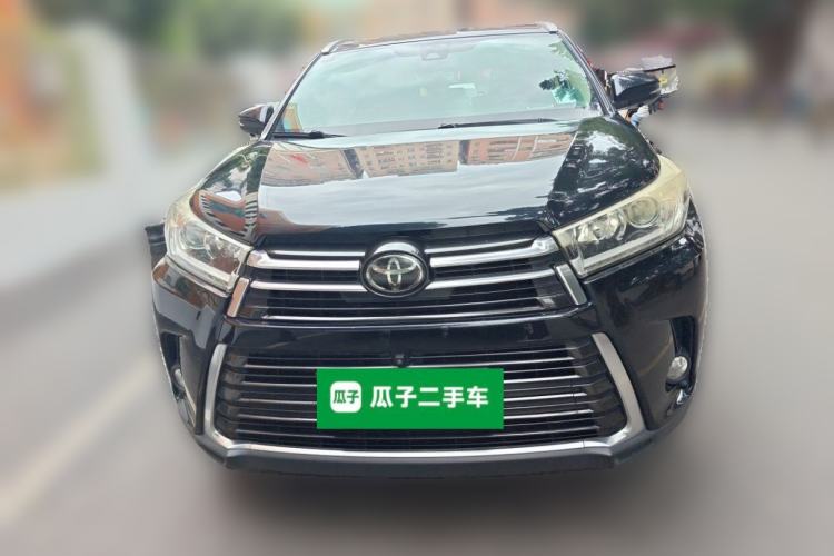 Used Toyota Highlander 2018 2.0T Four-Wheel Drive Prestige Version 7 Seats China V Emission Standard Front