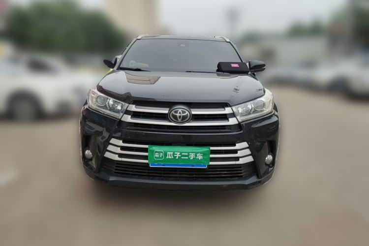 Used Toyota Highlander 2018 2.0T Four-Wheel Drive Luxury Edition 7 Seats China V Emission Standard Front