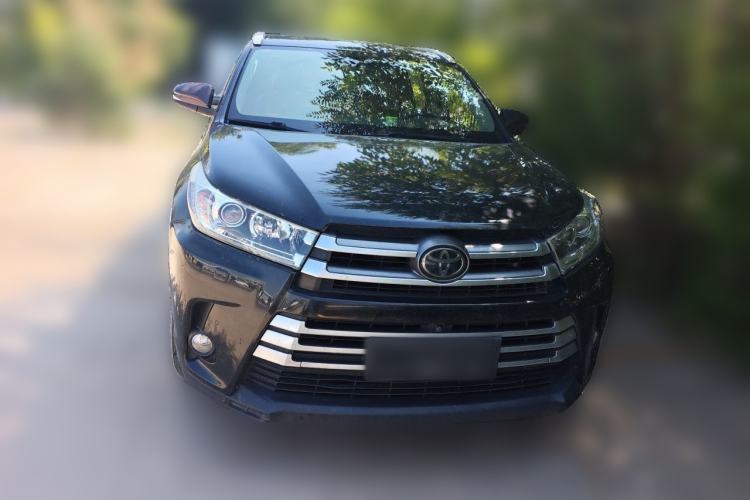 Used Toyota Highlander 2018 2.0T Four-Wheel Drive Supreme Edition 7-Seater China VI Front