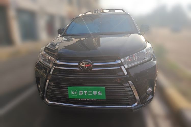 Used Toyota Highlander 2018 2.0T Four-Wheel Drive Prestige Version 7 Seats China V Emission Standard Front
