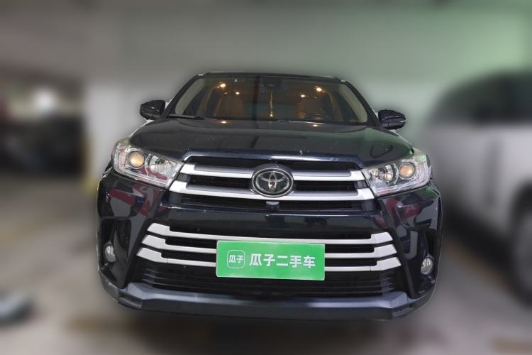 Used Toyota Highlander 2018 2.0T Four-Wheel Drive Luxury Edition 7 Seats China V Emission Standard Front