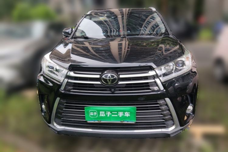Used Toyota Highlander 2018 2.0T Four-Wheel Drive Prestige Version 7 Seats China V Emission Standard Front