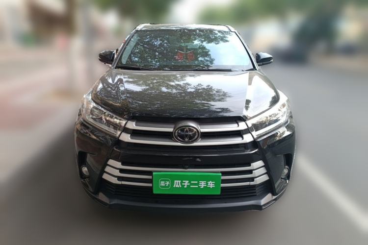 Used Toyota Highlander 2018 2.0T Four-Wheel Drive Luxury Edition 7 Seats China V Emission Standard Front
