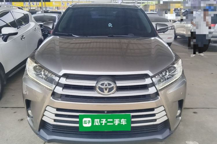 Used Toyota Highlander 2018 2.0T Four-Wheel Drive Elite Edition 7 Seats China V Standard Front