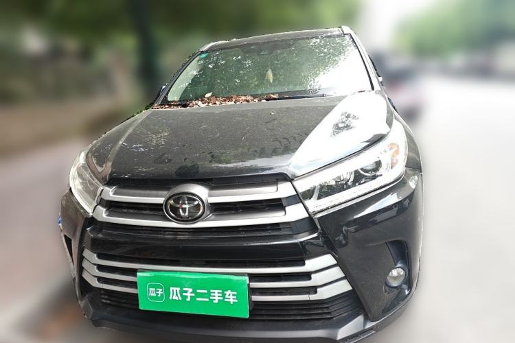 Used Toyota Highlander 2018 2.0T Four-Wheel Drive Luxury Edition 7 Seats China V Emission Standard Front