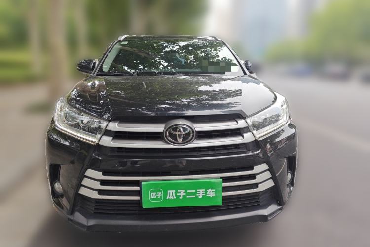 Used Toyota Highlander 2018 2.0T Four-Wheel Drive Luxury Edition 7 Seats China V Emission Standard Front