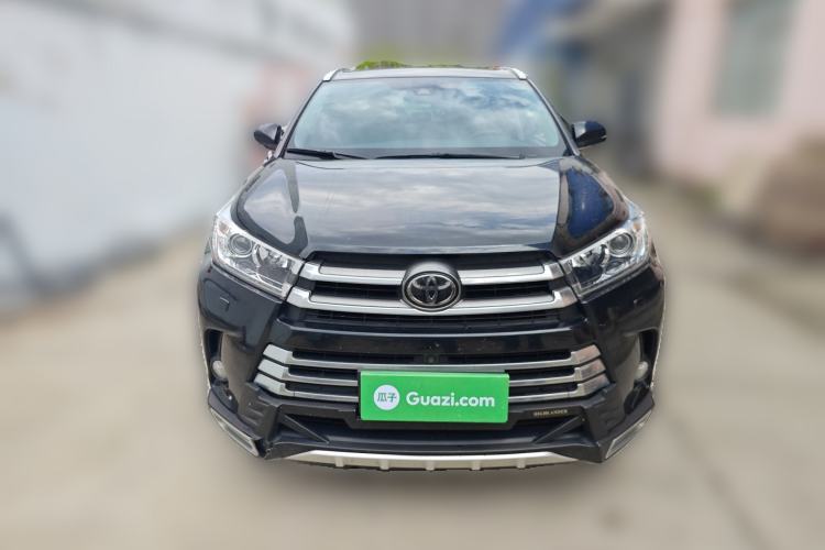 Used Toyota Highlander 2018 2.0T Four-Wheel Drive Ultimate Edition 7-Seater Emission Standard China V Front