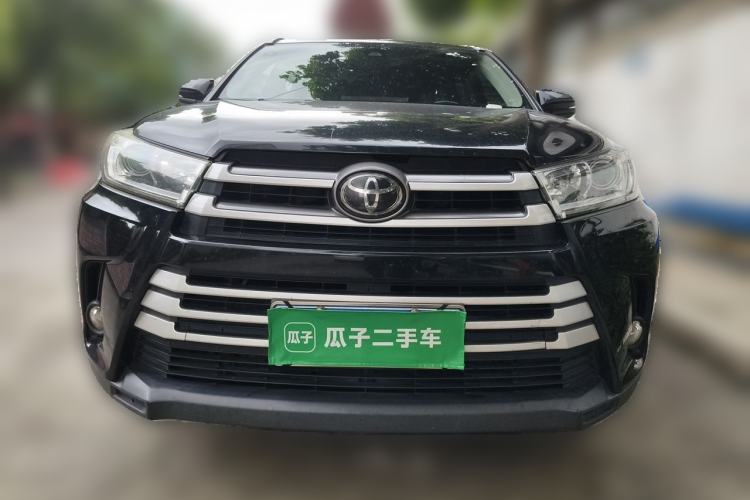 Used Toyota Highlander 2018 2.0T Four-Wheel Drive Luxury Edition 7 Seats China V Emission Standard Front