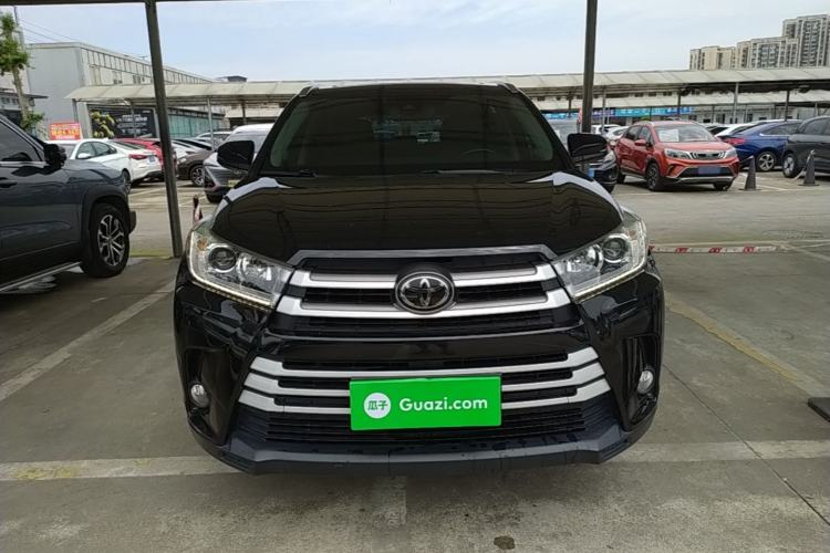 Used Toyota Highlander 2018 2.0T Four-Wheel Drive Luxury Edition 7 Seats China V Emission Standard Front