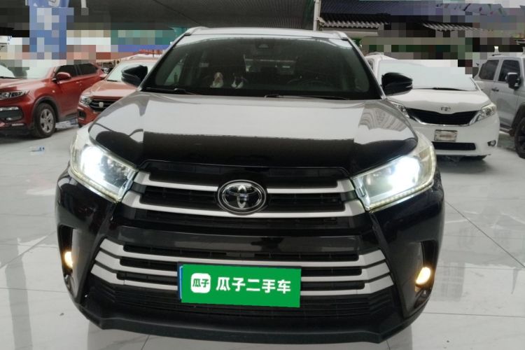 Used Toyota Highlander 2018 2.0T Four-Wheel Drive Luxury Version 7 Seats China VI Standard Front