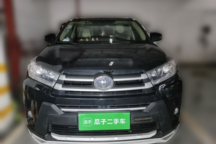 Used Toyota Highlander 2018 2.0T Two-Wheel Drive Elite Edition 5 Seats Emission Standard China V Front