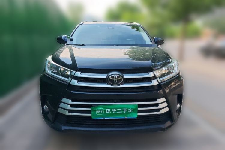 Used Toyota Highlander 2018 2.0T Four-Wheel Drive Luxury Edition 7 Seats China V Emission Standard Front