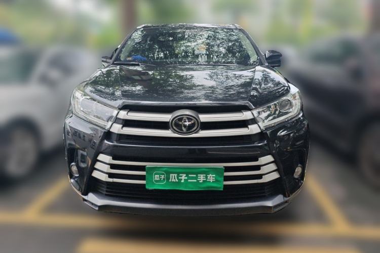 Used Toyota Highlander 2018 2.0T Four-Wheel Drive Luxury Edition 7 Seats China V Emission Standard Front