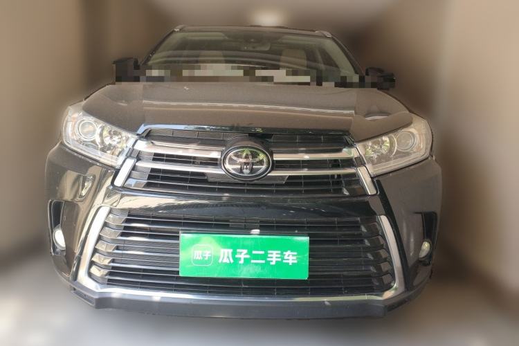 Used Toyota Highlander 2018 2.0T Two-Wheel Drive Prestige Version 7 Seats China V Emission Standard Front