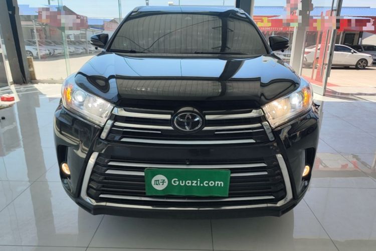 Used Toyota Highlander 2018 2.0T Four-Wheel Drive Prestige Version 7 Seats China V Emission Standard Front