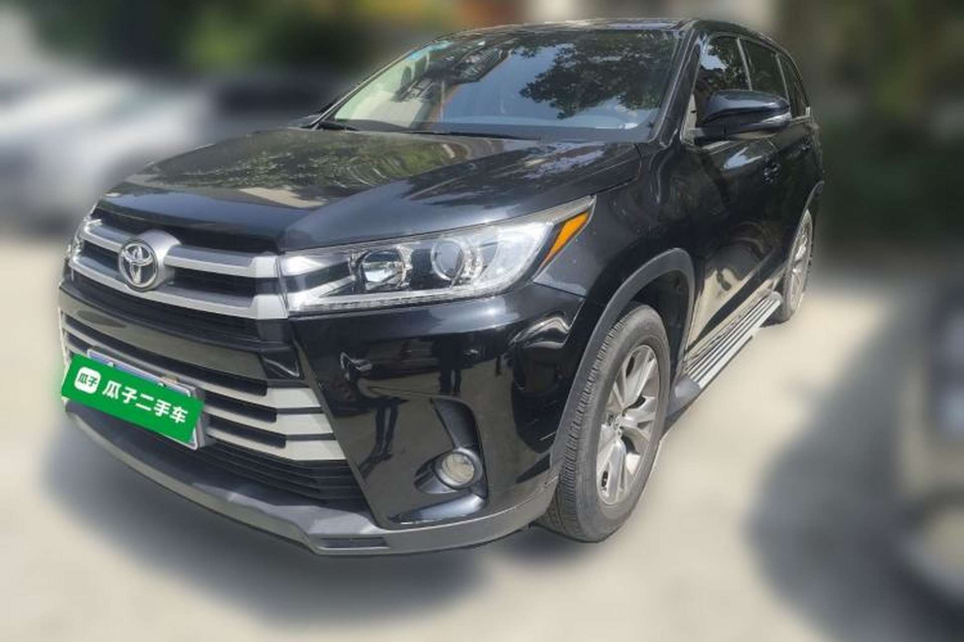 Used Toyota Highlander 2018 2.0T Four-Wheel Drive Elite Edition 7 Seats China VI Standard Front Left 45 Deg