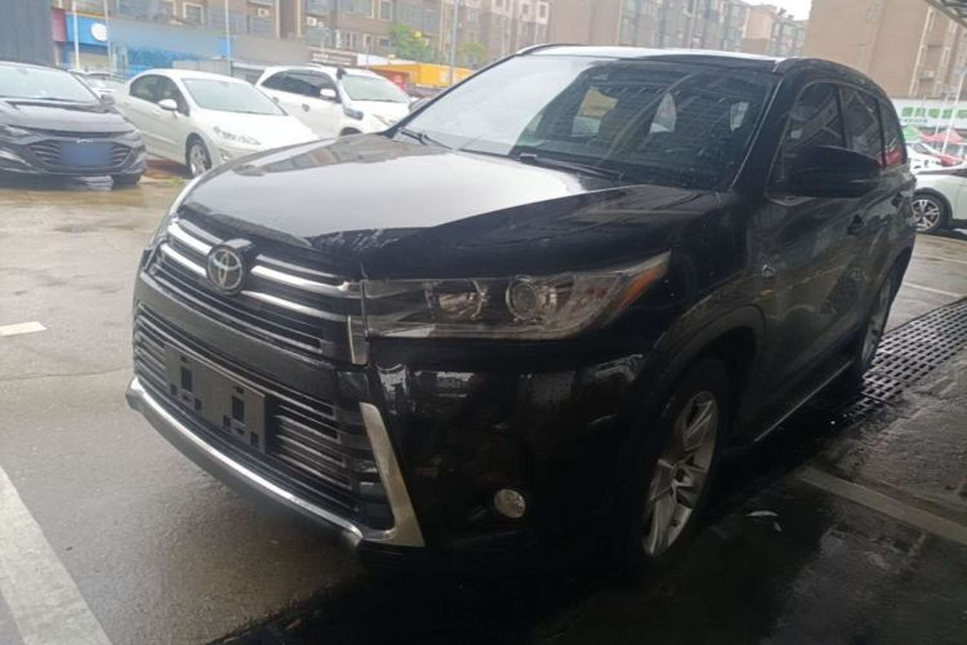 Used Toyota Highlander 2018 2.0T Four-Wheel Drive Prestige Version 7 Seats China V Emission Standard Front Left 45 Deg