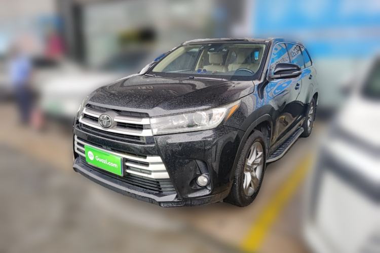 Used Toyota Highlander 2018 2.0T Four-Wheel Drive Luxury Version 7 Seats China VI Standard Front Left 45 Deg