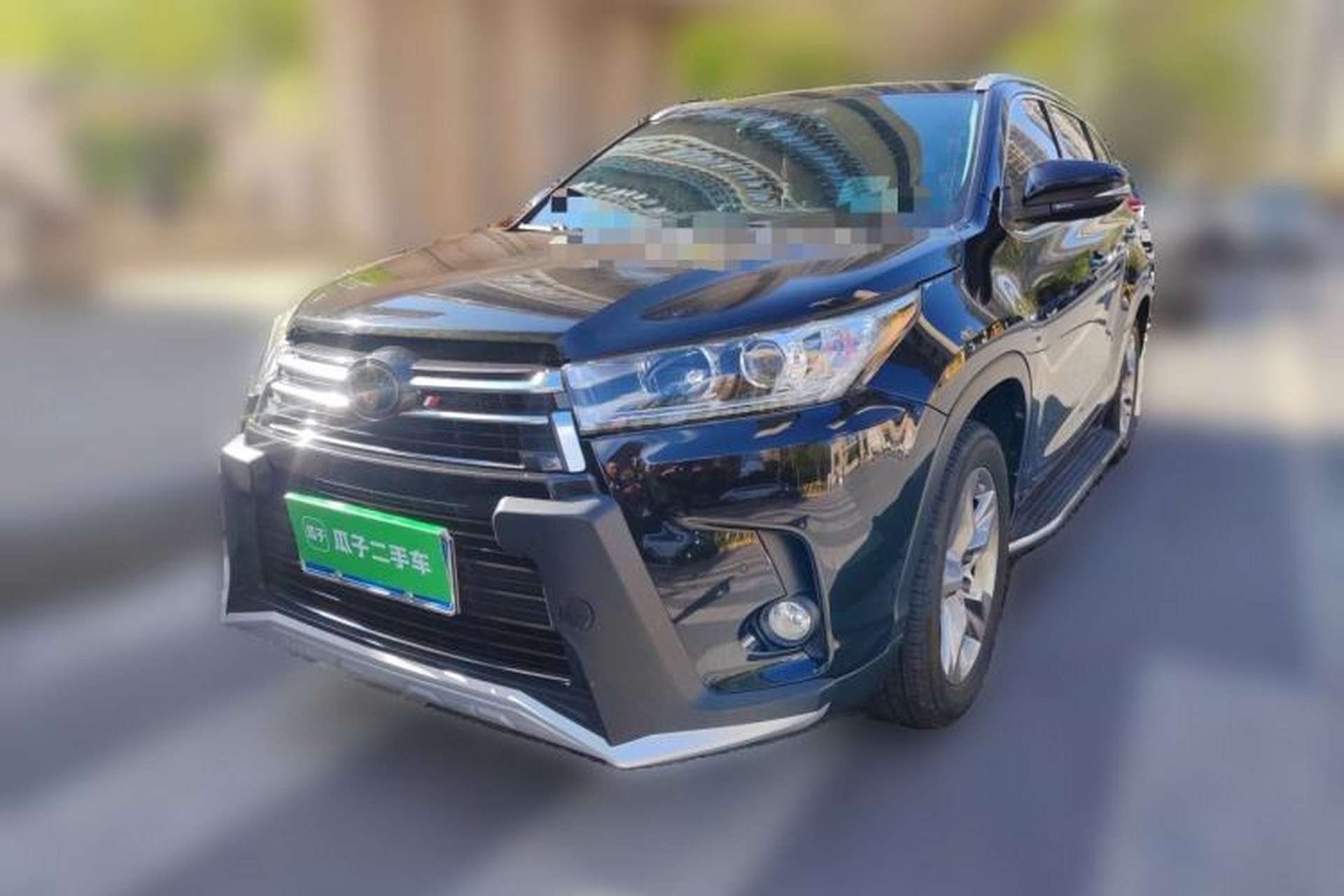 Used Toyota Highlander 2018 2.0T Four-Wheel Drive Prestige Version 7 Seats China V Emission Standard Front Left 45 Deg