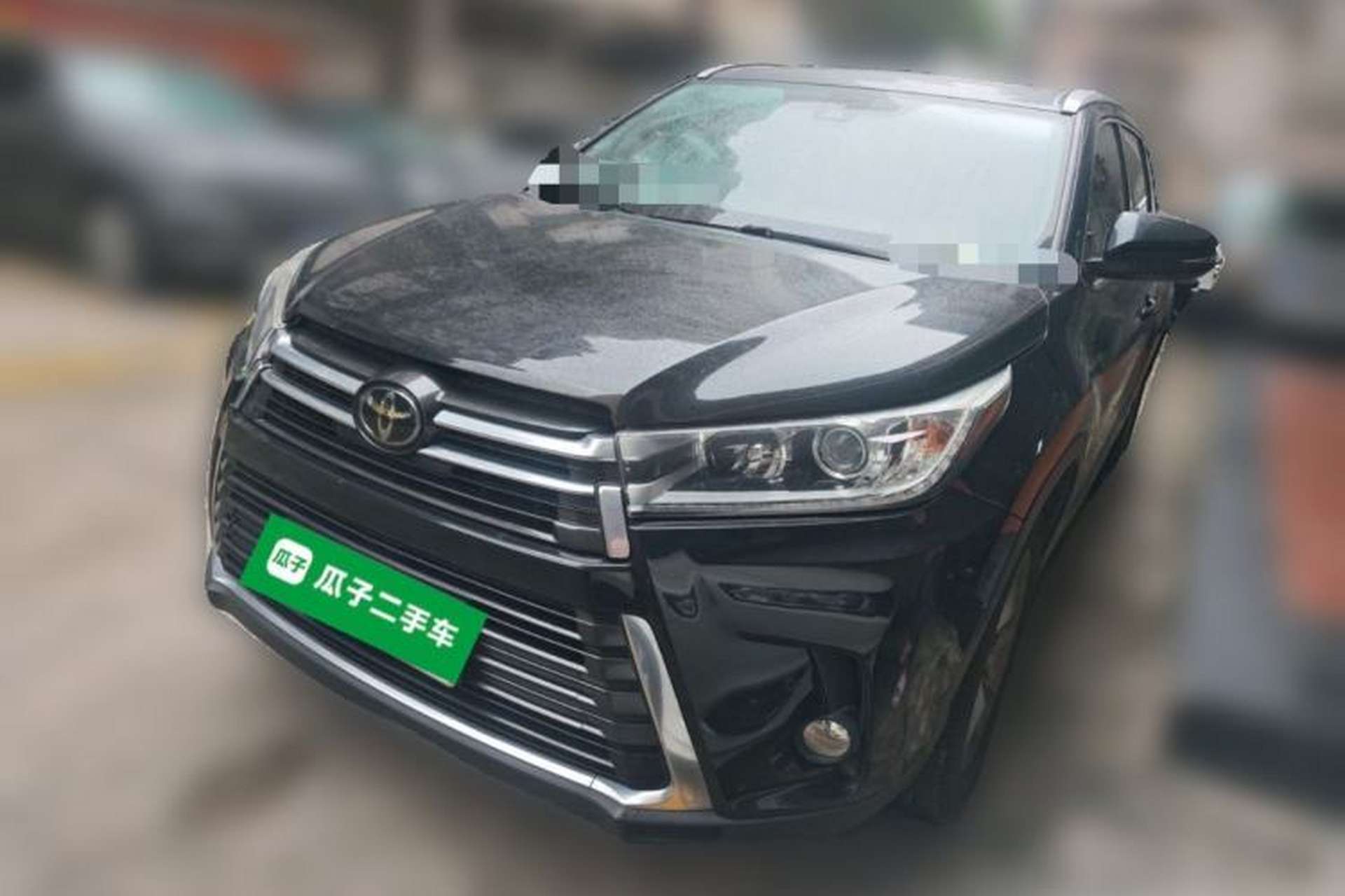 Used Toyota Highlander 2018 2.0T Four-Wheel Drive Prestige Version 7 Seats China VI Standard Front Left 45 Deg