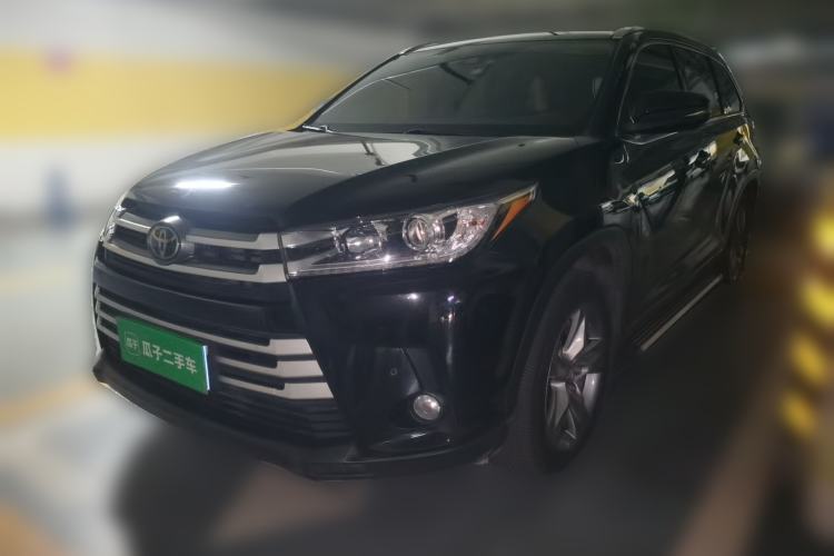 Used Toyota Highlander 2018 2.0T Four-Wheel Drive Luxury Version 7 Seats China VI Standard Front Left 45 Deg