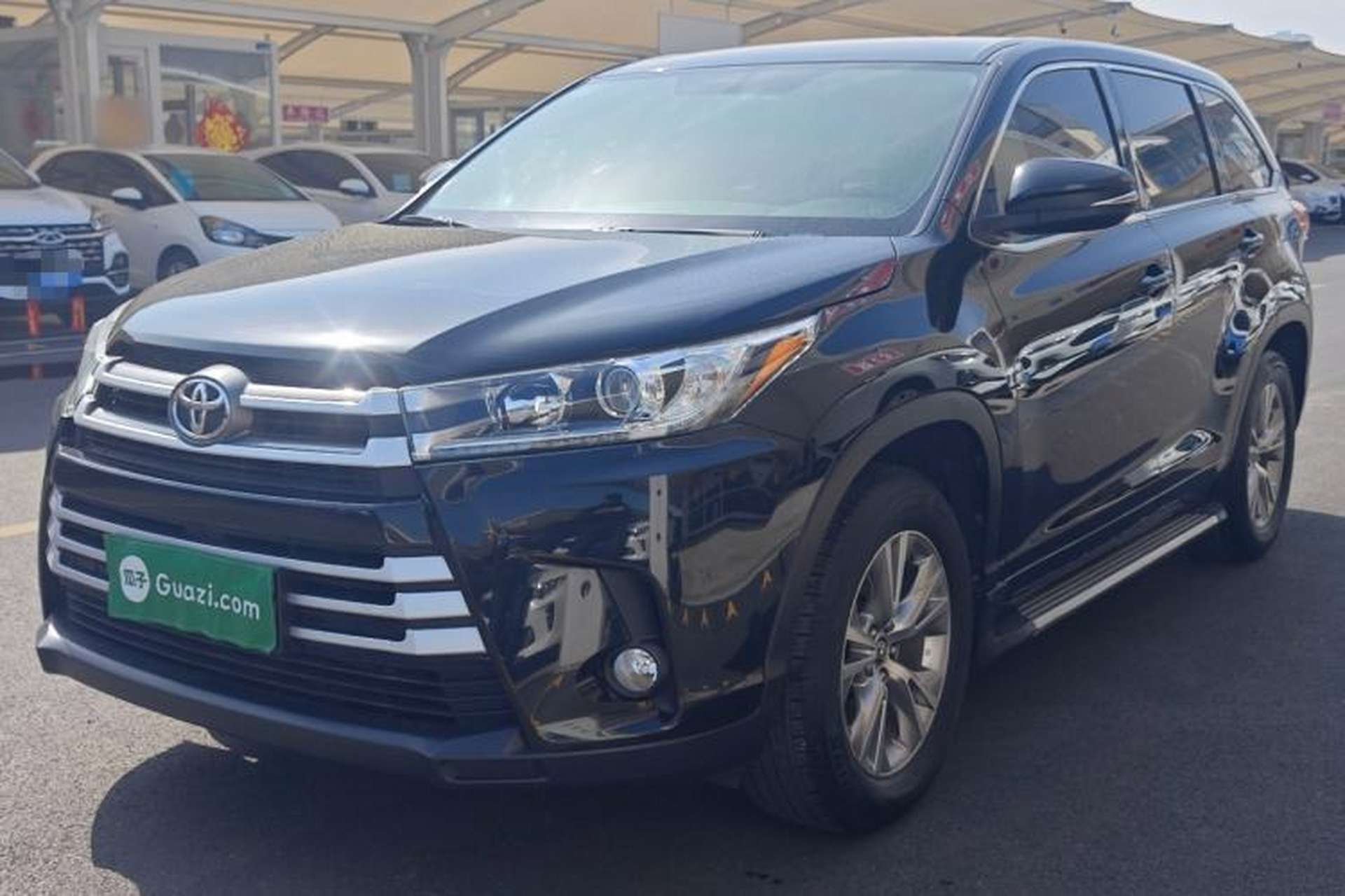 Used Toyota Highlander 2018 2.0T Four-Wheel Drive Elite Edition 7 Seats China VI Standard Front Left 45 Deg