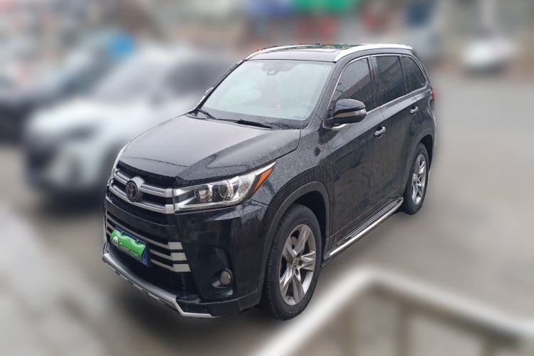 Used Toyota Highlander 2018 2.0T Four-Wheel Drive Luxury Edition 7 Seats China V Emission Standard Front Left 45 Deg
