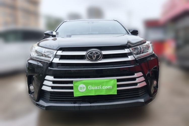 Used Toyota Highlander 2018 2.0T Four-Wheel Drive Luxury Edition 7 Seats China V Emission Standard Front