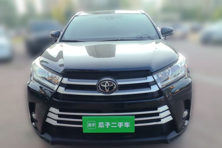 Used Toyota Highlander 2018 2.0T Four-Wheel Drive Luxury Edition 7 Seats China V Emission Standard Front