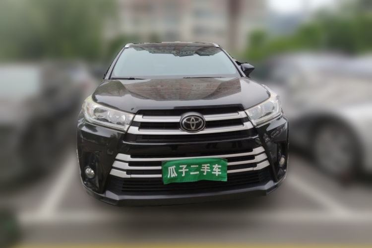 Used Toyota Highlander 2018 2.0T Four-Wheel Drive Luxury Edition 7 Seats China V Emission Standard Front