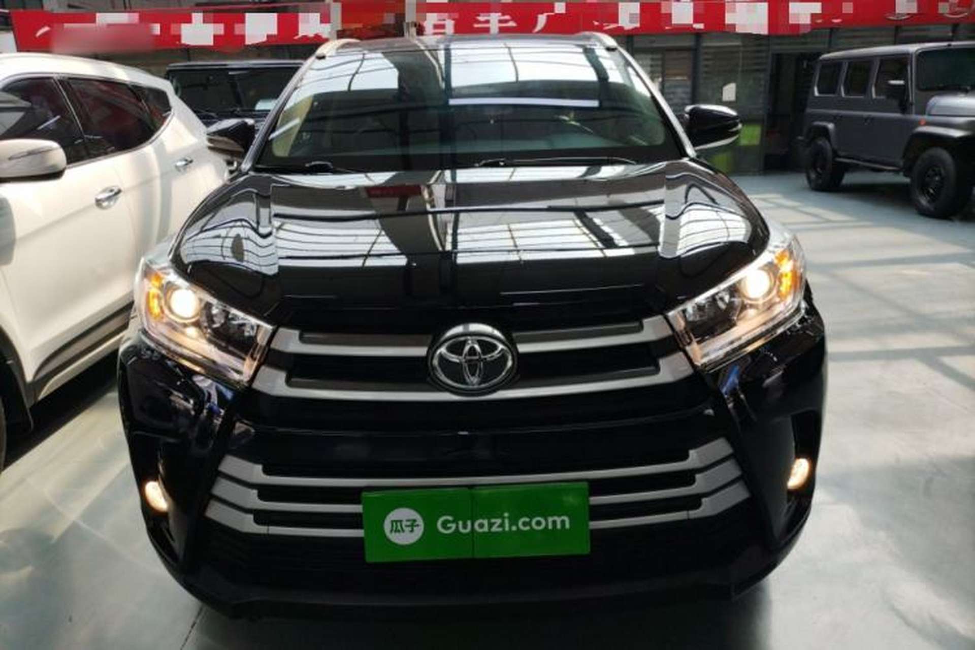 Used Toyota Highlander 2018 2.0T Two-Wheel Drive Elite Edition 7 Seats Emission Standard China V Front