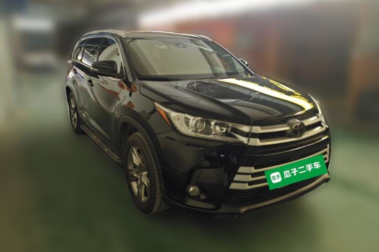 Used Toyota Highlander 2018 2.0T Four-Wheel Drive Luxury Version 7 Seats China VI Standard Front Right 45 Deg