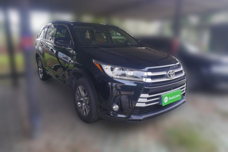 Used Toyota Highlander 2018 2.0T Two-Wheel Drive Elite Version 5 Seats China VI Standard Front Right 45 Deg