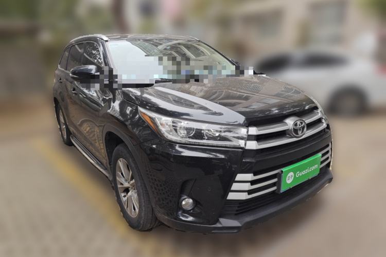 Used Toyota Highlander 2018 2.0T Two-Wheel Drive Elite Edition 7 Seats Emission Standard China V Front Right 45 Deg