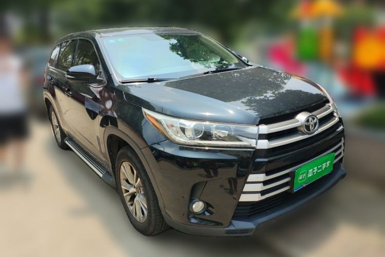 Used Toyota Highlander 2018 2.0T Two-Wheel Drive Elite Edition 7 Seats Emission Standard China V Front Right 45 Deg